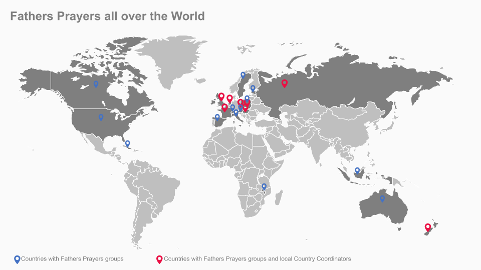 map fathers prayers